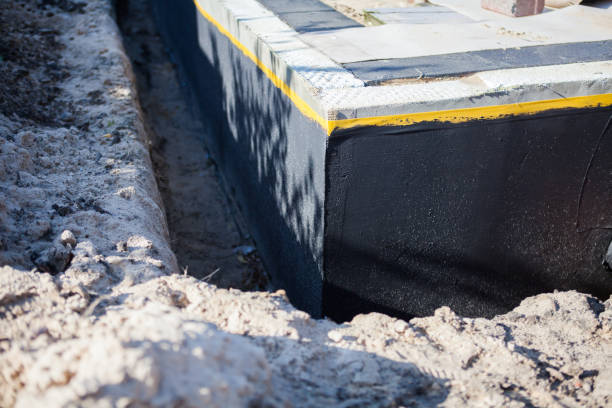Residential Exterior Waterproofing installation at a Holt, AL home by SJ Waterproofing Pros